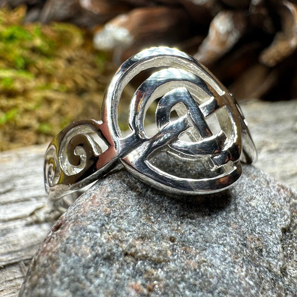 Cyrilla Celtic Knot Ring Ring La Vie Bien Cyrilla Celtic Knot Ring