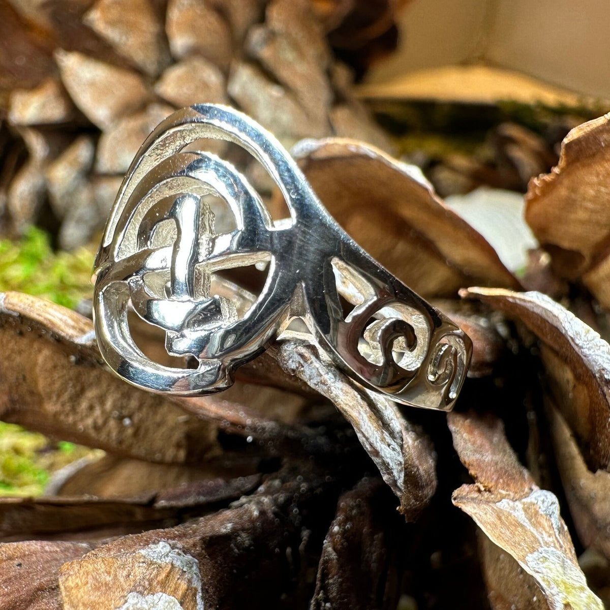 Cyrilla Celtic Knot Ring Ring La Vie Bien Cyrilla Celtic Knot Ring
