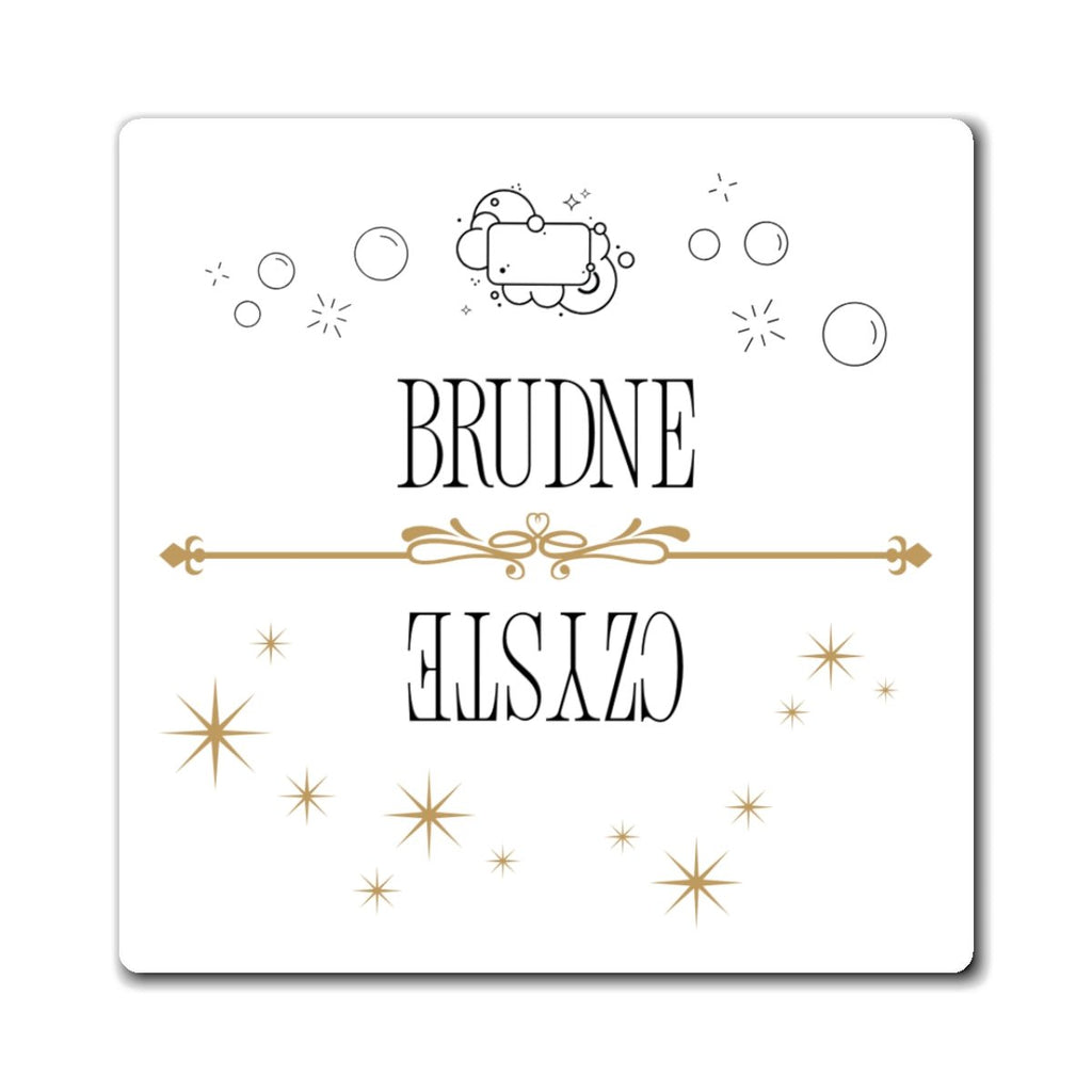 Czyste Brudne Dishwasher Magnet for Polish homes, Polish Dirty Clean Indicator Magnet La Vie Bien Czyste Brudne Dishwasher Magnet for Polish homes, Polish Dirty Clean Indicator