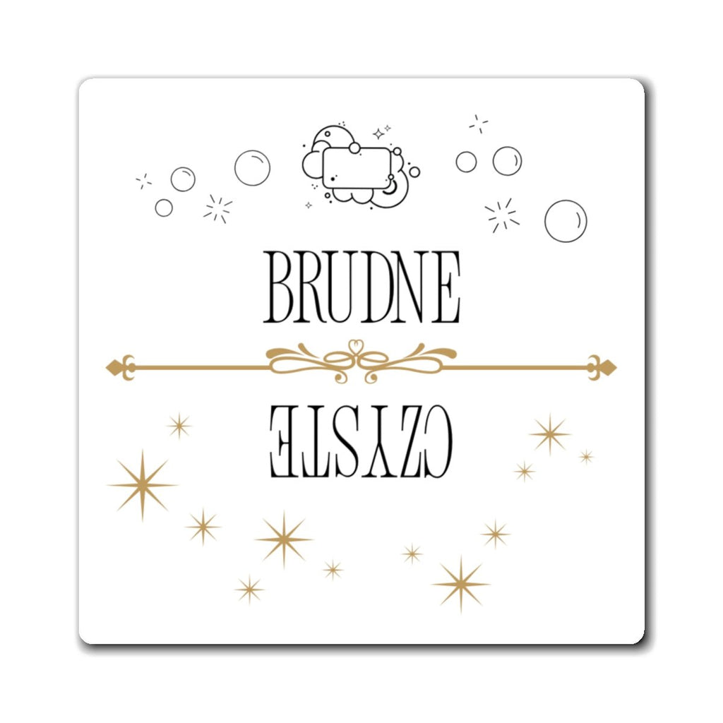 Czyste Brudne Dishwasher Magnet for Polish homes, Polish Dirty Clean Indicator Magnet La Vie Bien Czyste Brudne Dishwasher Magnet for Polish homes, Polish Dirty Clean Indicator