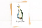 Nativity Christmas Card Come Let Us Adore Him Card Holiday Card by Five Dot Post