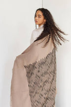 Wren Merino Throw: Brown