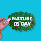Nature is Gay Waterproof Sticker by Tia Chucha's Centro Cultural & Bookstore