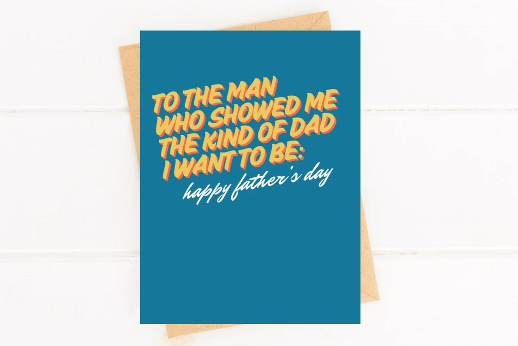 Sweet Father's Day Card for Dad From Son by Five Dot Post