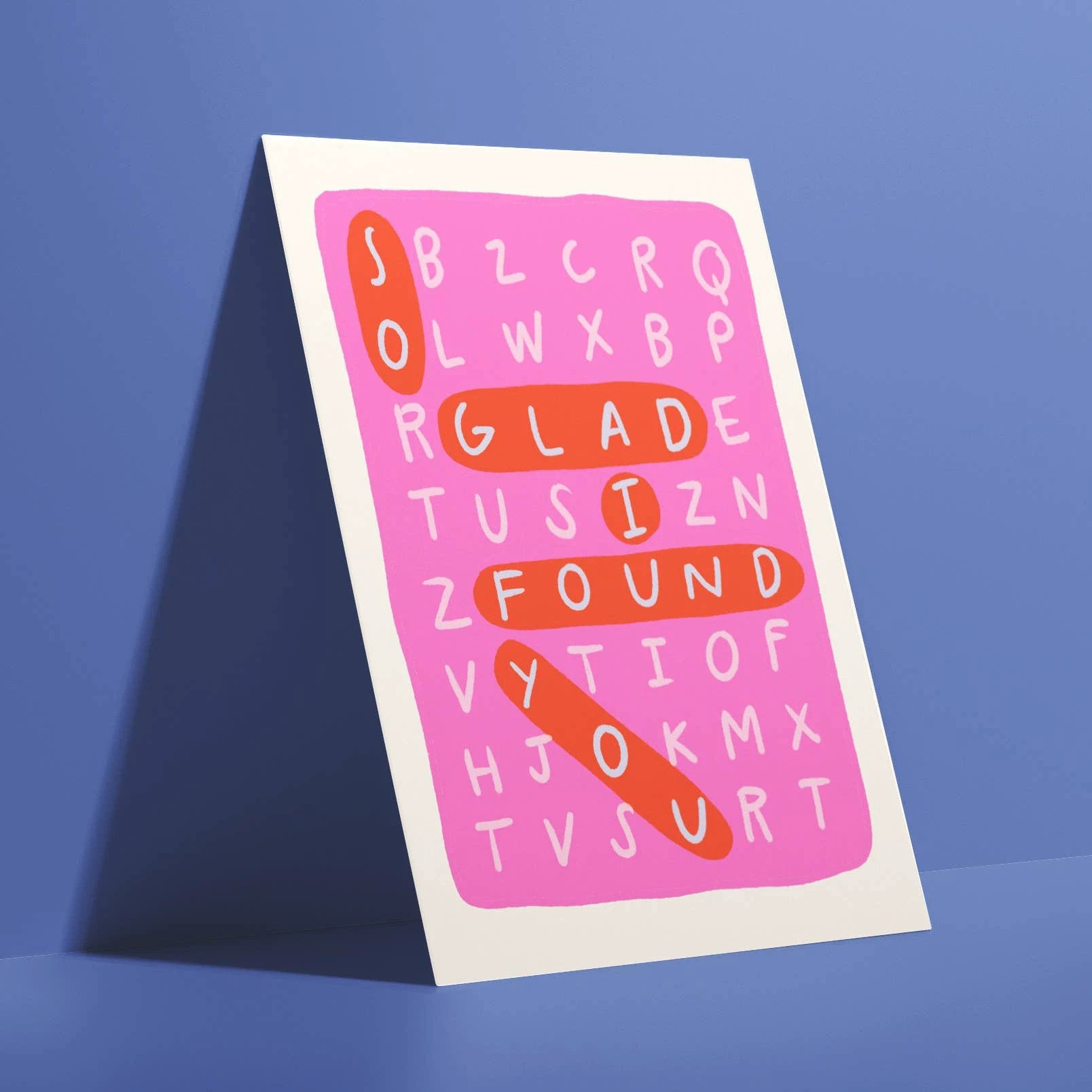 So Glad I Found You Valentine's Day Greeting Card by Tia Chucha's Centro Cultural & Bookstore