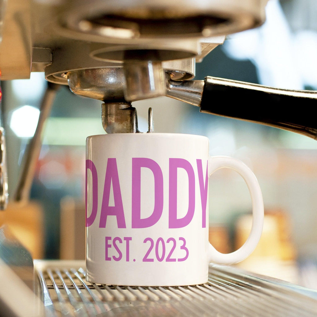 Daddy Est 2023 Mug Drinkware La Vie Bien Daddy Est 2023 Mug