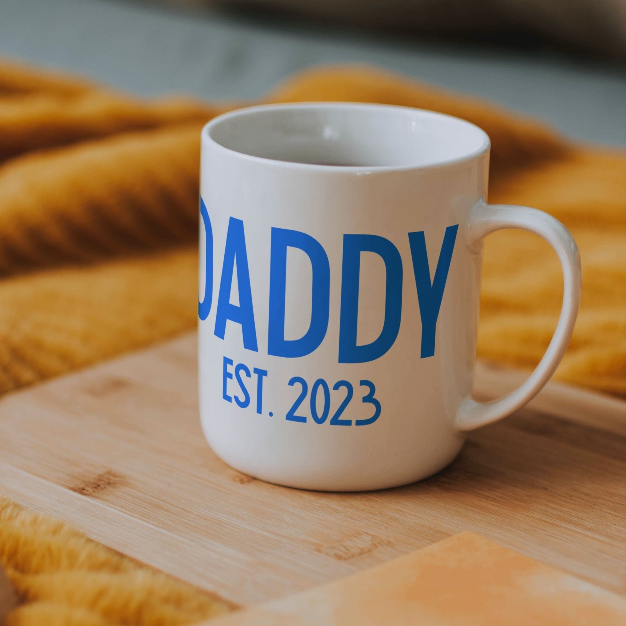 Daddy Est 2023 Mug Drinkware La Vie Bien Daddy Est 2023 Mug