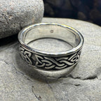 Dàil Celtic Ring in Sterling Silver Ring La Vie Bien Dàil Celtic Ring in Sterling Silver