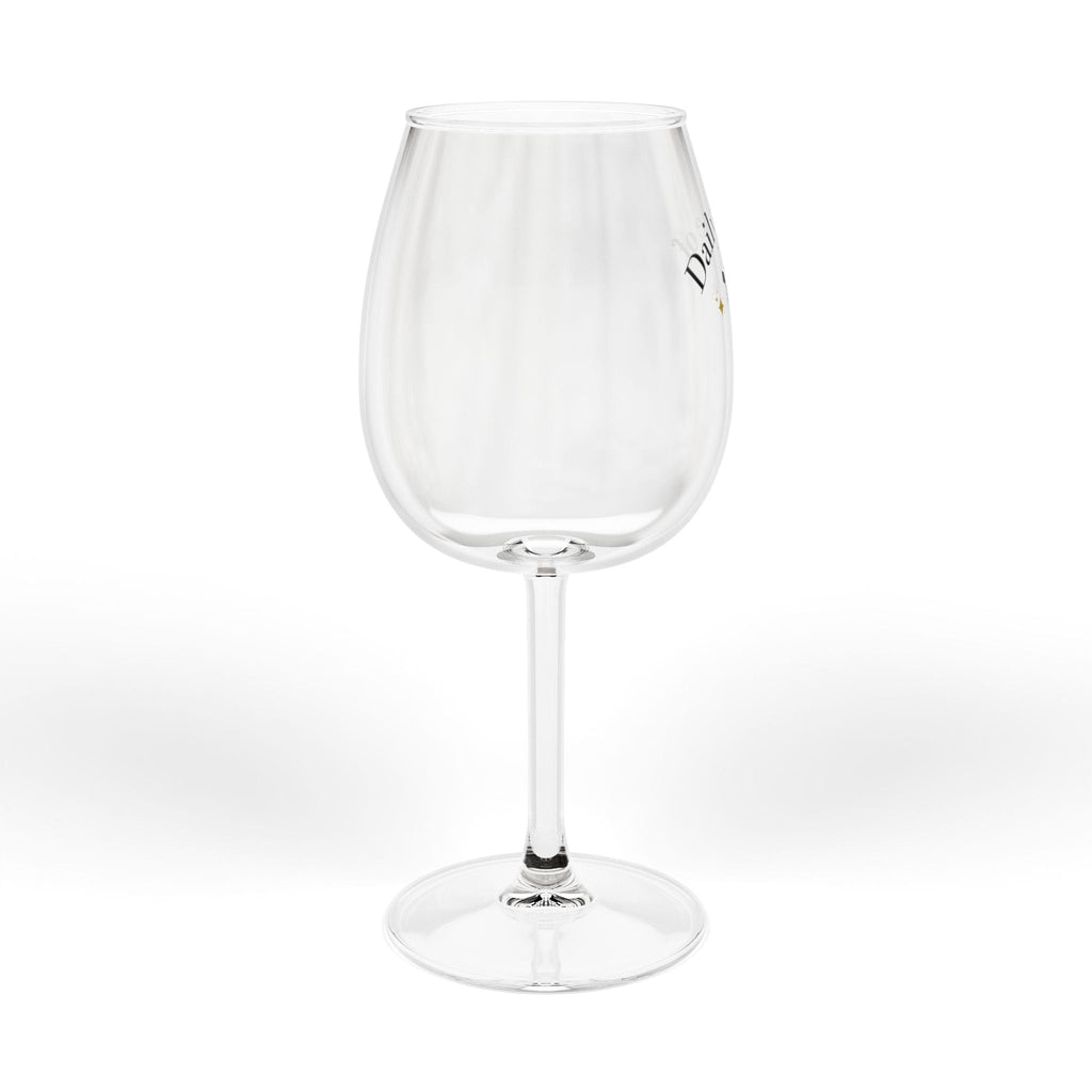 Daily Dose of chai 12oz Wine Glass, Hebrew Chai Celebration Stemware Wine glass La Vie Bien Daily Dose of chai 12oz Wine Glass, Hebrew Chai Celebration Stemware