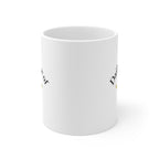 Daily Dose of Chai Mug, Hebrew Life Script, Minimal Gold Accent Mug La Vie Bien Daily Dose of Chai Mug, Hebrew Life Script, Minimal Gold Accent