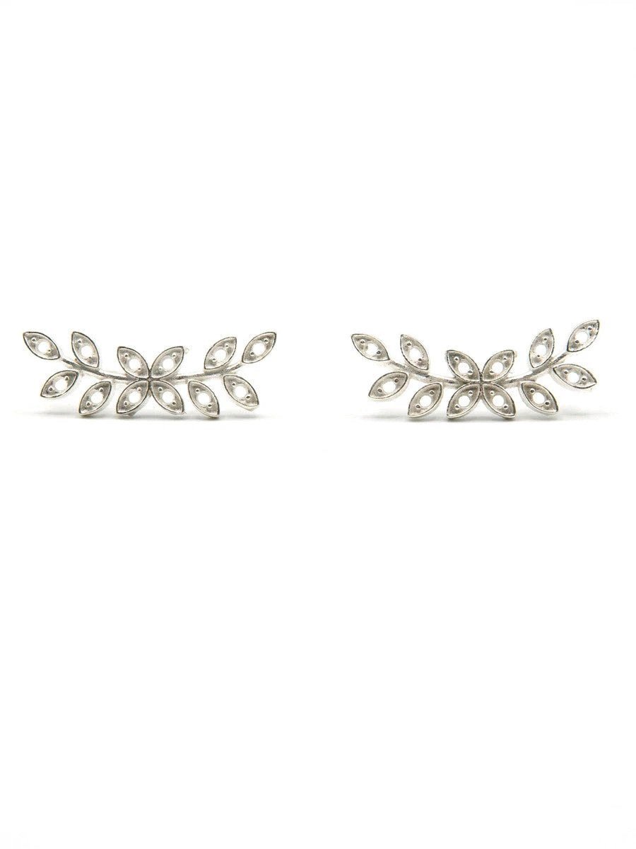 Dainty Branches Studs - Silver by Fair Anita
