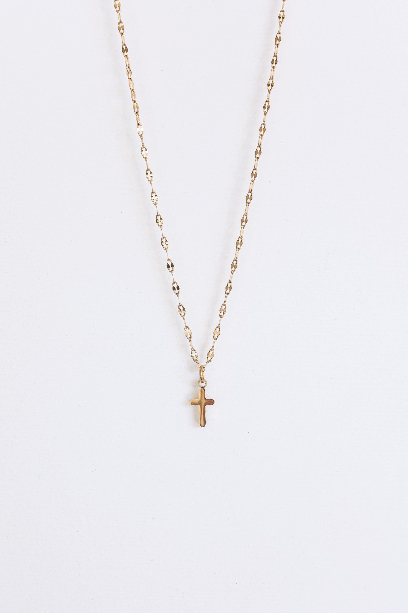 Dainty Cross Necklace Necklace La Vie Bien Dainty Cross Necklace