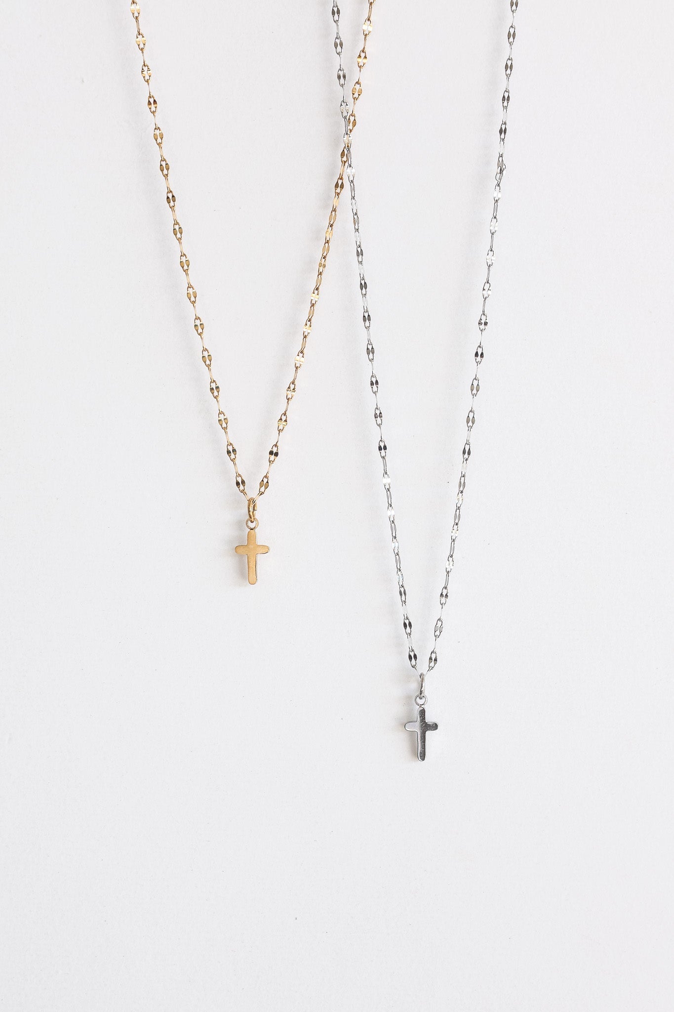 Dainty Cross Necklace Necklace La Vie Bien Dainty Cross Necklace