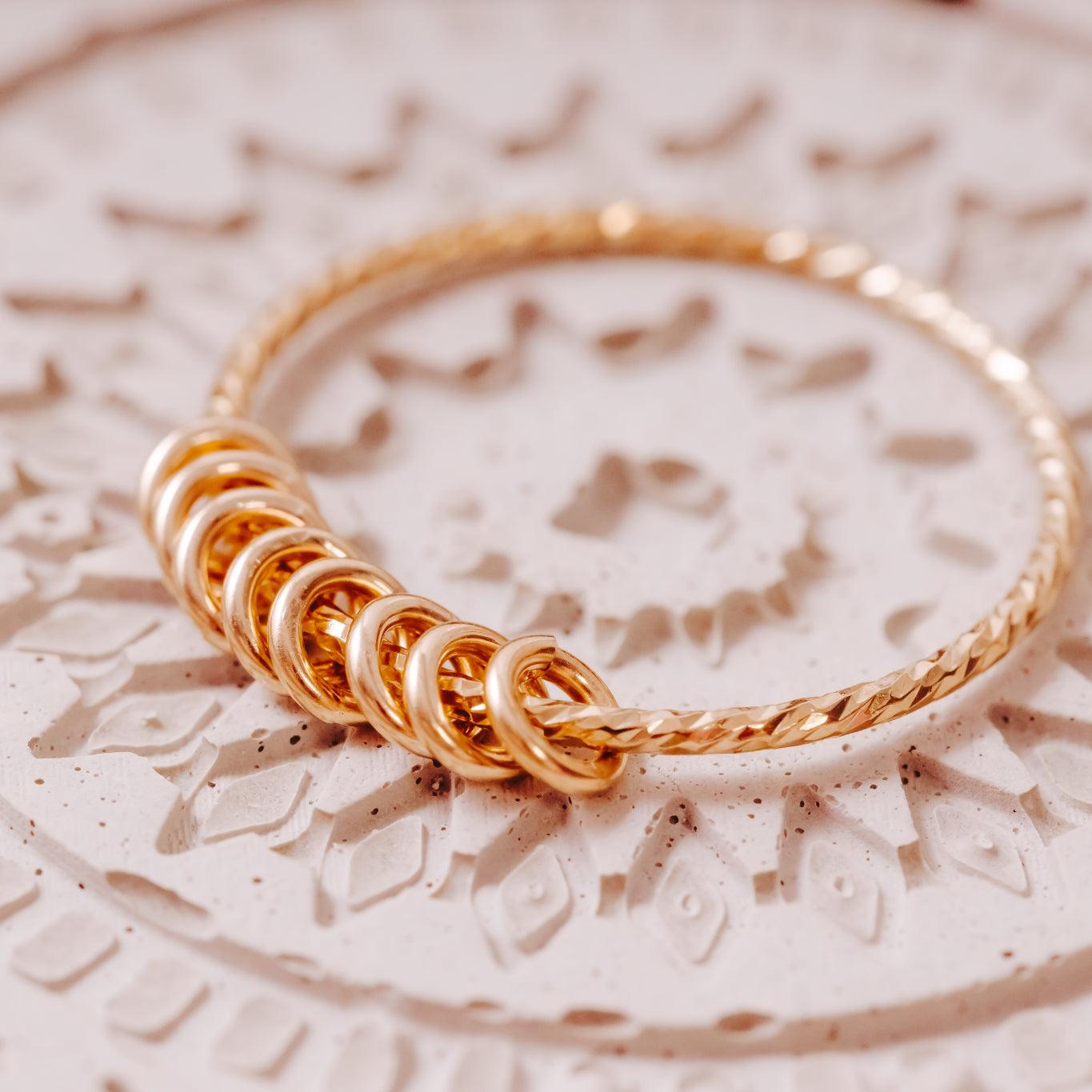 Dainty Fidget Ring La Vie Bien Dainty Fidget Ring