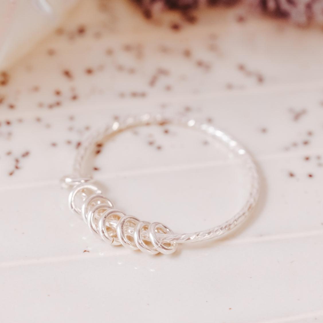 Dainty Fidget Ring La Vie Bien Dainty Fidget Ring