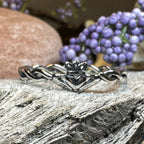 Dainty Irish Claddagh Ring in Sterling Silver Ring La Vie Bien Dainty Irish Claddagh Ring in Sterling Silver
