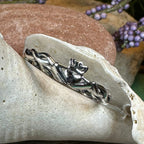 Dainty Irish Claddagh Ring in Sterling Silver Ring La Vie Bien Dainty Irish Claddagh Ring in Sterling Silver