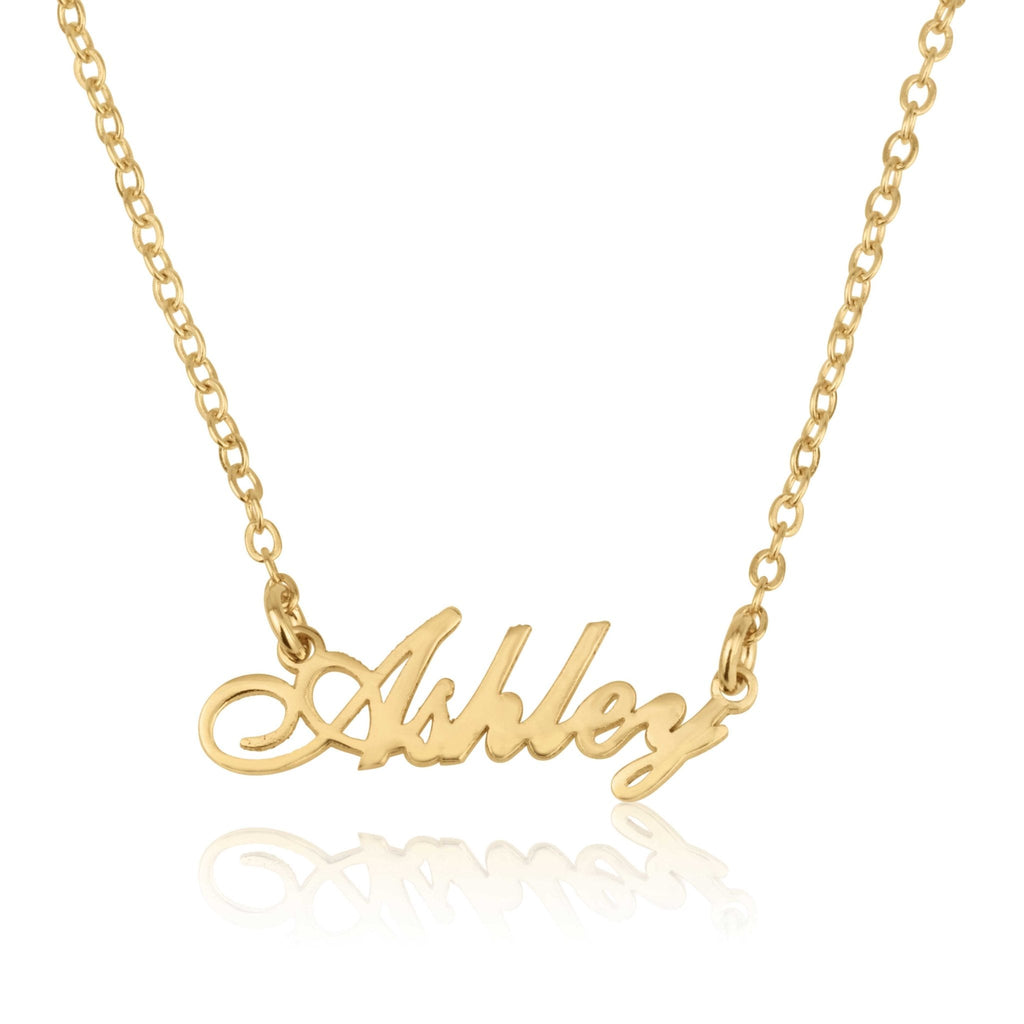 Dainty Name Necklace La Vie Bien Dainty Name Necklace
