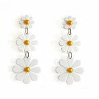 Daisies Earrings by Laliblue Brooches & Lapel Pins La Vie Bien Daisies Earrings by Laliblue