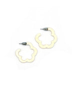Daisy Bone Hoops by Fair Anita