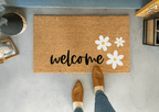 Daisy Coir Doormat by Nickel Designs Custom Doormats