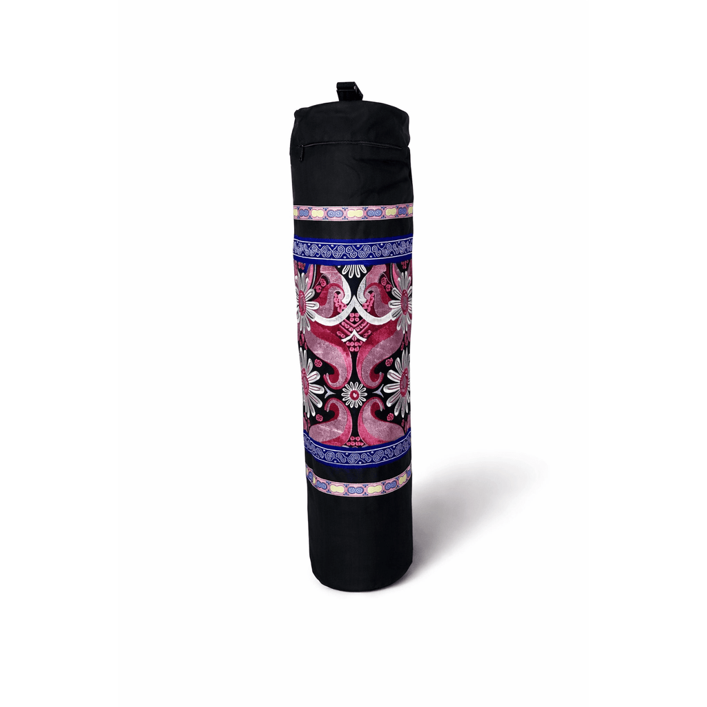 Daisy Embroidered Unique Boho Yoga Bag - Thailand Bags La Vie Bien Daisy Embroidered Unique Boho Yoga Bag - Thailand