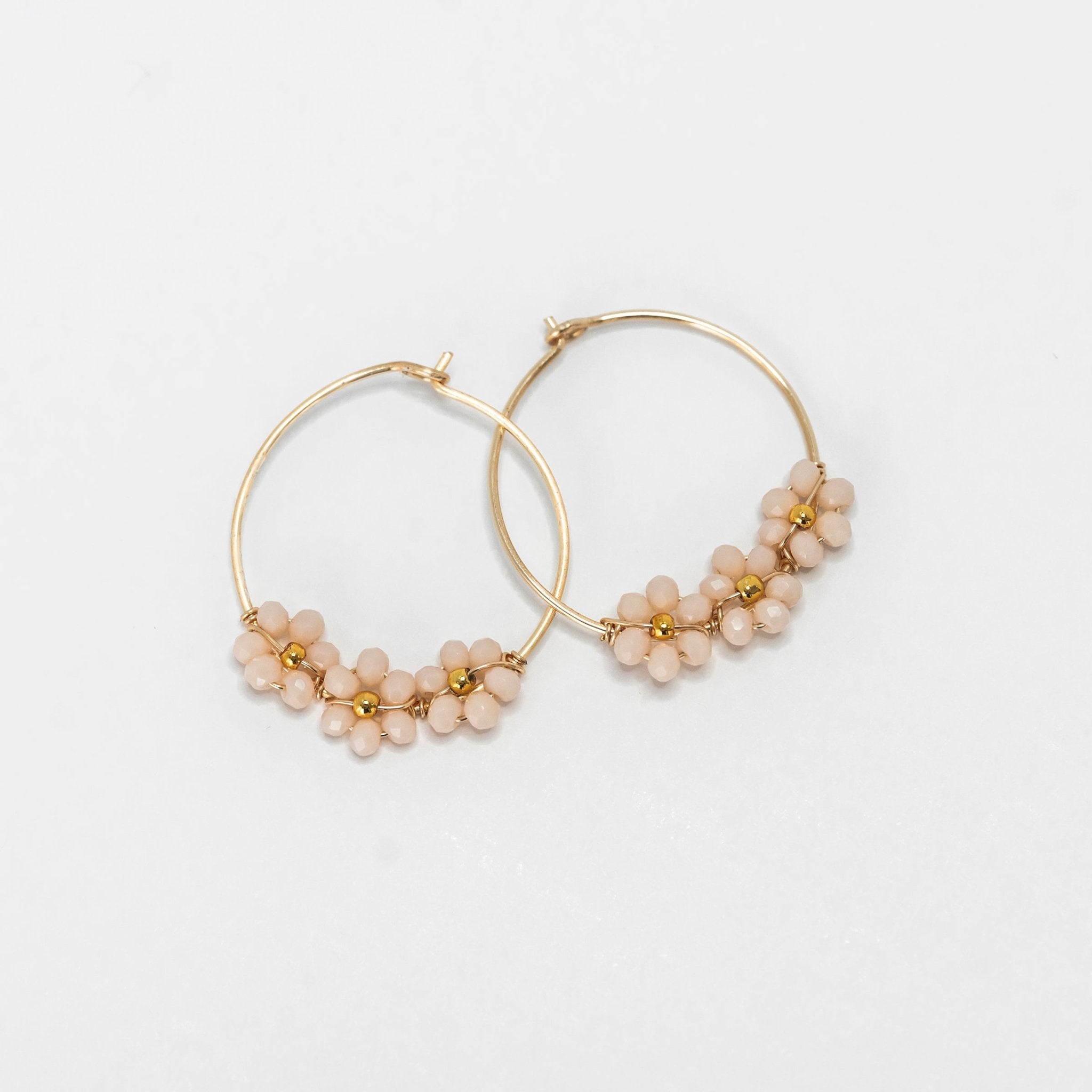 Daisy gold earrings Earrings La Vie Bien Daisy gold earrings