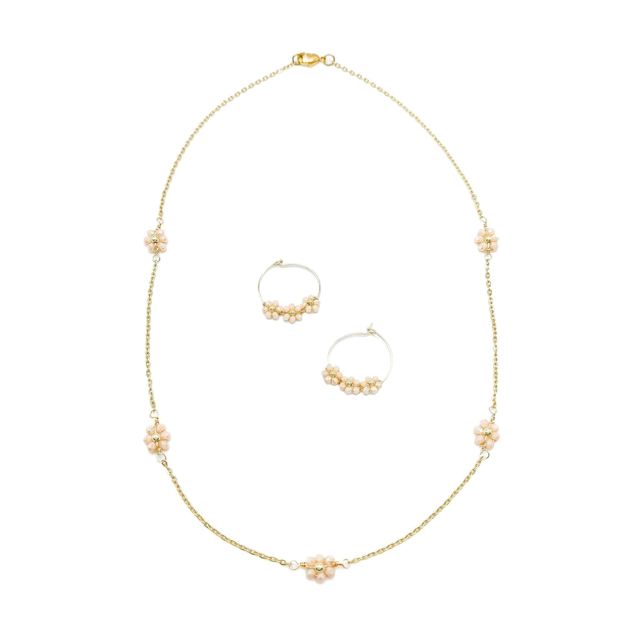 Daisy gold earrings Earrings La Vie Bien Daisy gold earrings