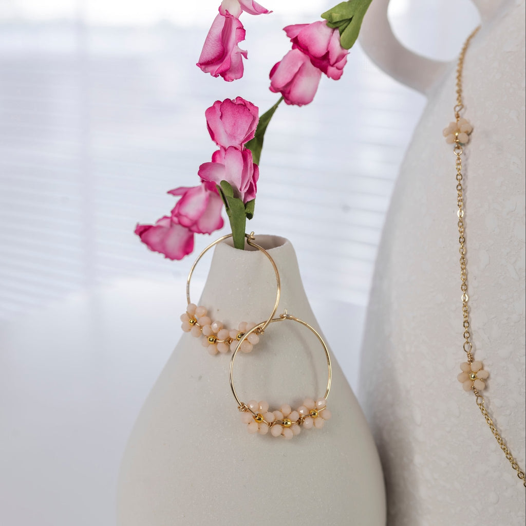 Daisy gold earrings Earrings La Vie Bien Daisy gold earrings