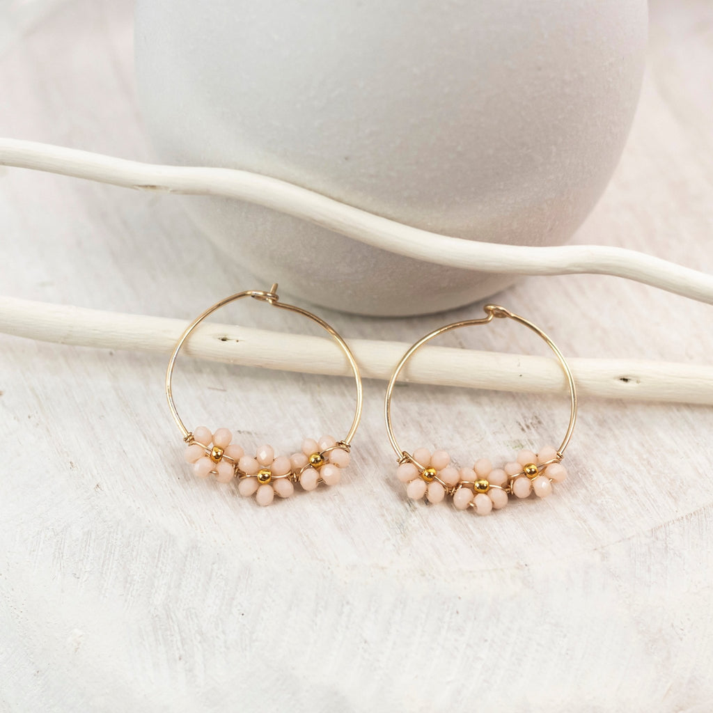 Daisy gold earrings Earrings La Vie Bien Daisy gold earrings
