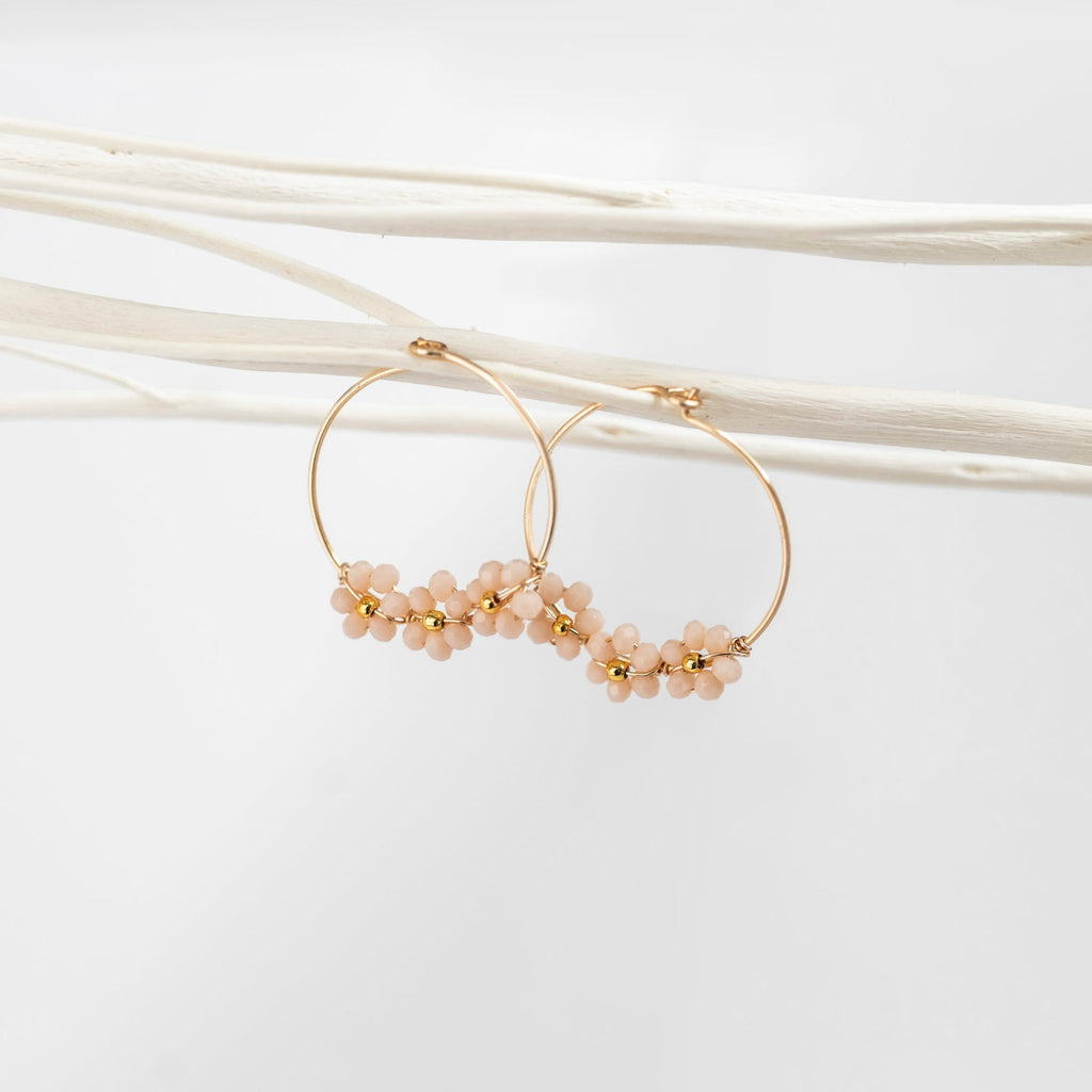 Daisy gold earrings Earrings La Vie Bien Daisy gold earrings