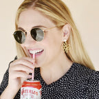 Daisy Statement Earrings - Pearl