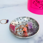 Daisy Pewter Ring Dish Home Decor La Vie Bien Daisy Pewter Ring Dish