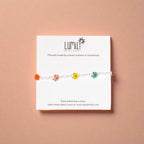 Daisy Seed Bead Flower Boho Bracelet - Guatemala Bracelets La Vie Bien Daisy Seed Bead Flower Boho Bracelet - Guatemala