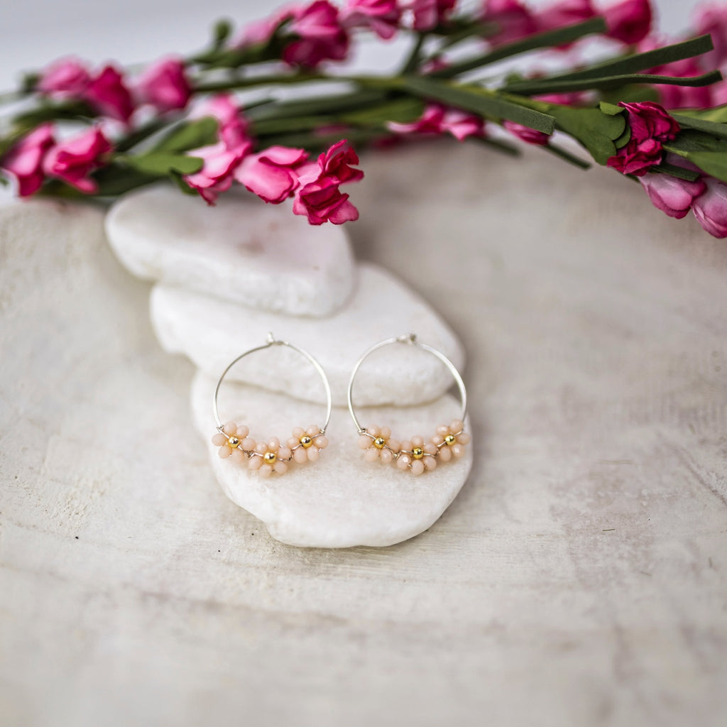 Daisy silver earrings Earrings La Vie Bien Daisy silver earrings