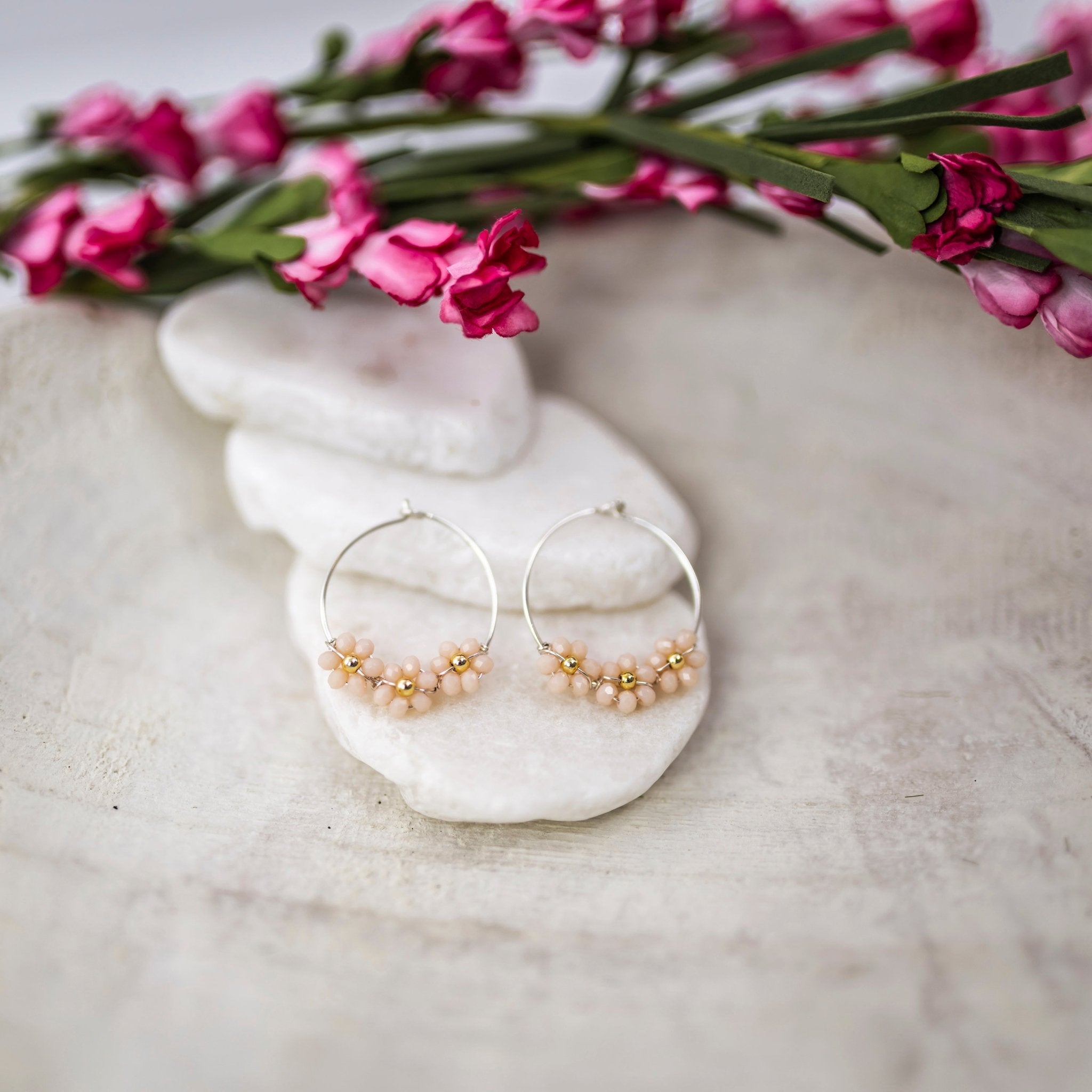 Daisy silver earrings Earrings La Vie Bien Daisy silver earrings