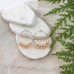 Daisy silver earrings Earrings La Vie Bien Daisy silver earrings