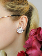 Daisy Statement Stud Earrings by Ash & Rose
