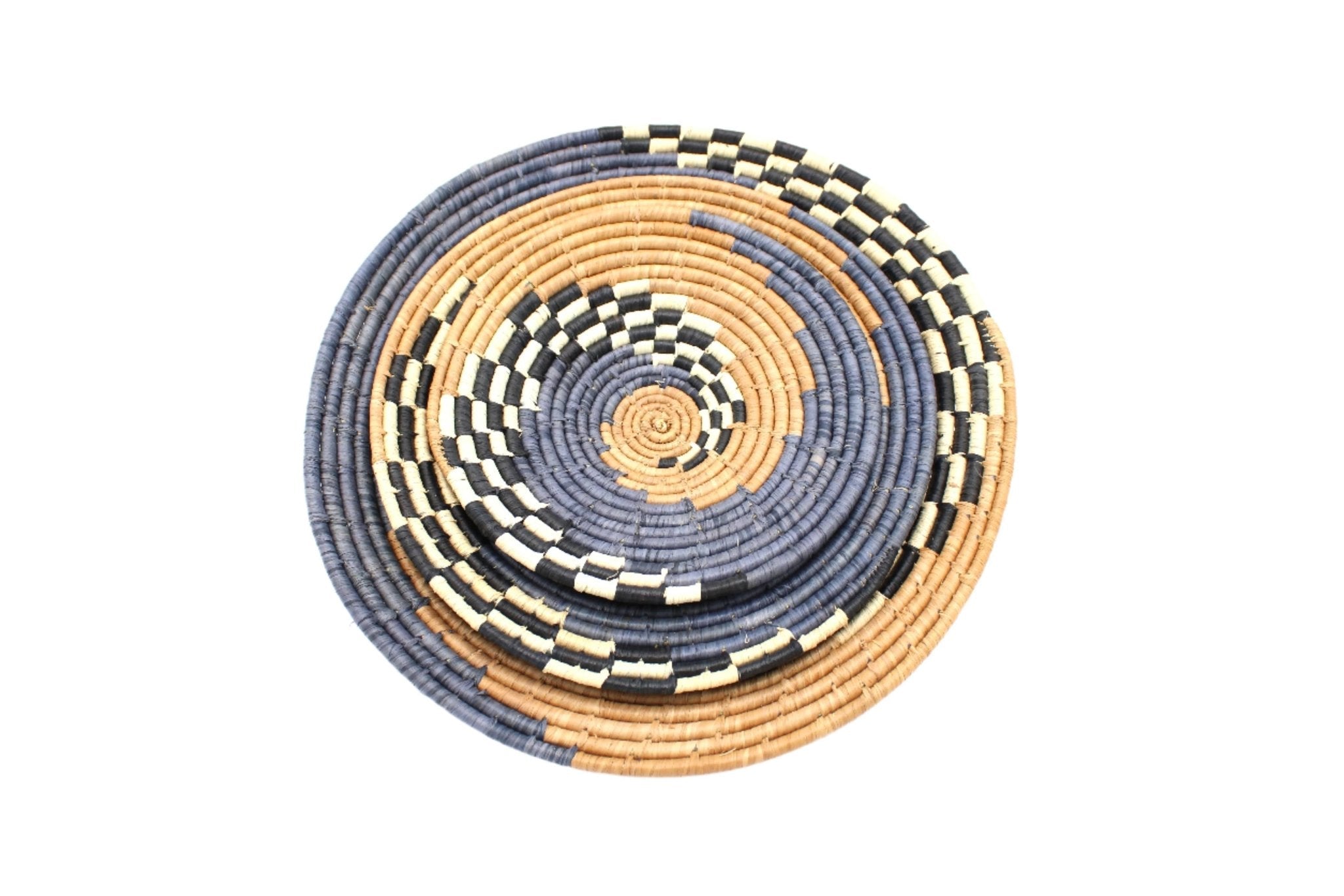 Dakarai Raffia Straw Wall Decor Display Basket Tray Sets La Vie Bien Dakarai Raffia Straw Wall Decor Display Basket Tray Sets