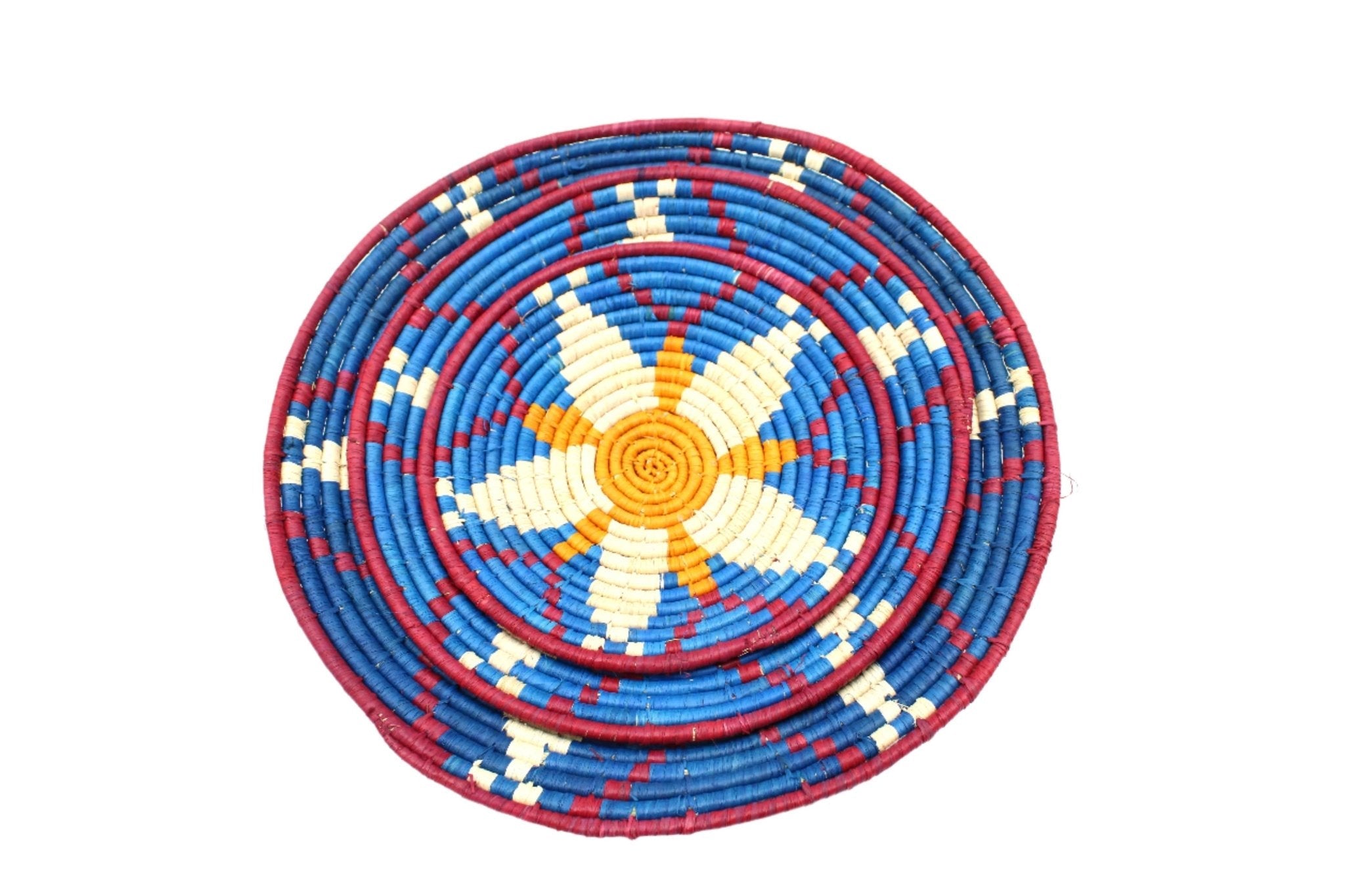 Dakarai Raffia Straw Wall Decor Display Basket Tray Sets La Vie Bien Dakarai Raffia Straw Wall Decor Display Basket Tray Sets