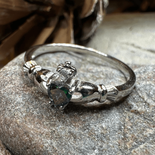 Dalkey Petite Claddagh Ring Ring La Vie Bien Dalkey Petite Claddagh Ring