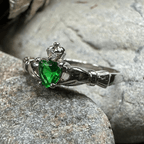 Dalkey Petite Claddagh Ring Ring La Vie Bien Dalkey Petite Claddagh Ring