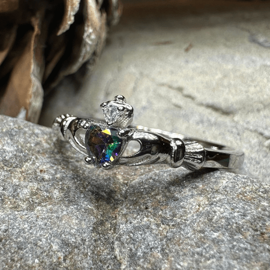 Dalkey Petite Claddagh Ring Ring La Vie Bien Dalkey Petite Claddagh Ring