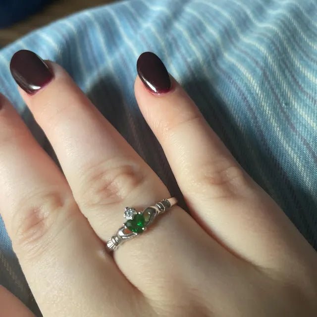 Dalkey Petite Claddagh Ring Ring La Vie Bien Dalkey Petite Claddagh Ring