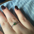 Dalkey Petite Claddagh Ring Ring La Vie Bien Dalkey Petite Claddagh Ring