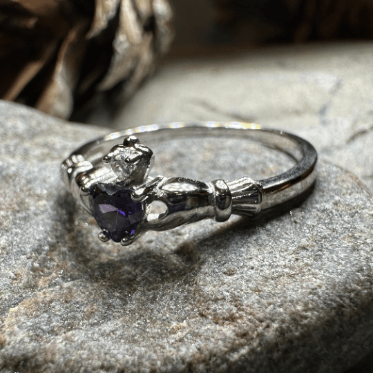 Dalkey Petite Claddagh Ring Ring La Vie Bien Dalkey Petite Claddagh Ring
