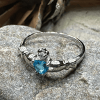 Dalkey Petite Claddagh Ring Ring La Vie Bien Dalkey Petite Claddagh Ring
