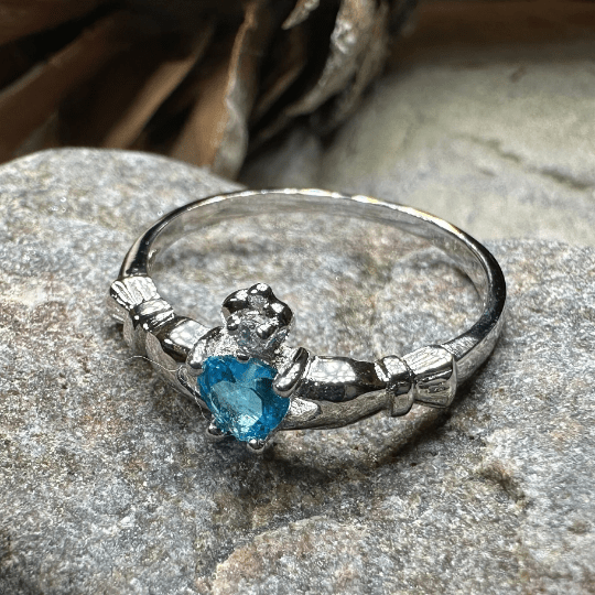 Dalkey Petite Claddagh Ring Ring La Vie Bien Dalkey Petite Claddagh Ring