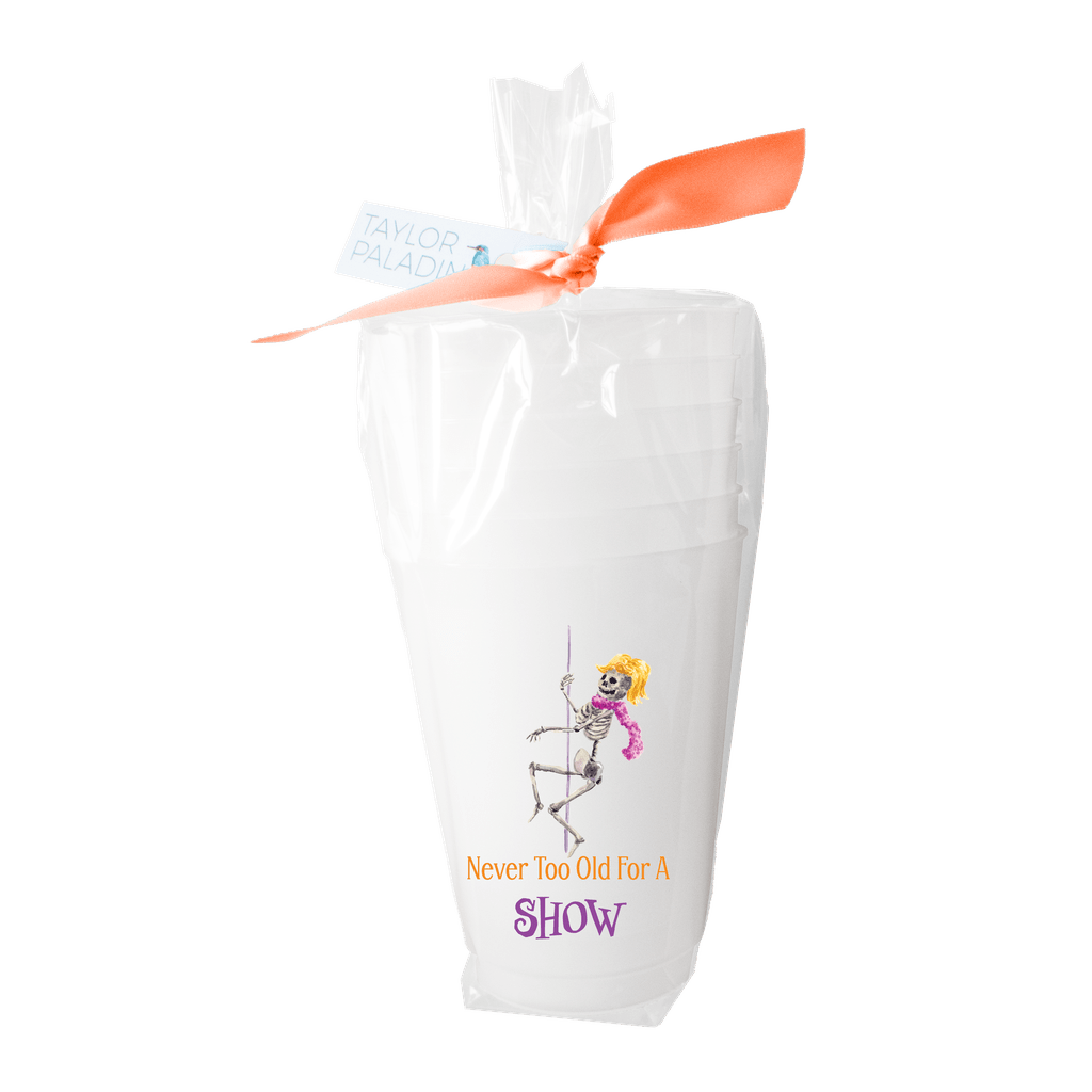 Dancing Skeleton Frosted Cup Frosted Cups La Vie Bien Dancing Skeleton Frosted Cup