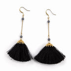 Dangling Tassel Earrings - Thailand Earrings La Vie Bien Dangling Tassel Earrings - Thailand